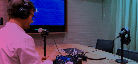 Podcast & Media Room